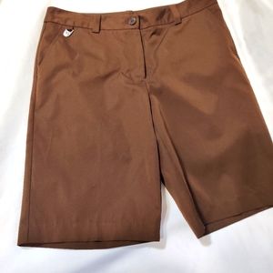 Liz Claiborne Women's Brown Bermuda Shorts 10